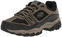【中古】【輸入品・未使用】Skechers Men's 50124 Foam Lace-Up Sneaker%カンマ%pebble/black%カンマ%9.5 ...