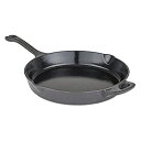 【中古】【輸入品・未使用】Cast Iron Fry Pans 12 Inch ブラック 403511112(3)