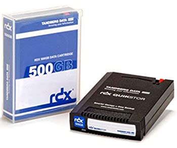 【中古】【輸入品・未使用】Tandberg 8541-RDX 500GB Cartridge (Single) Data (8541-RDX) Hard Drive Quikstor Pack [並行輸入品]