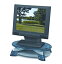 šۡ͢ʡ̤ѡFellowes(R) LCD Monitor Riser%% Translucent Graphite Top With Platinum Base [¹͢]