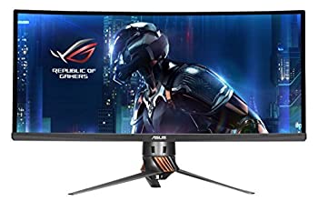 【中古】【輸入品・未使用】ASUS ROG SWIFT PG348Q 34%ダブルクォーテ% Curved 3440x1440 100Hz IPS G-SYNC Gaming Monitor [並行輸入品]