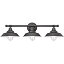 šۡ͢ʡ̤ѡWestinghouse 6343400 Iron Hill Three-Light Indoor Wall Fixture%% Oil Rubbed Bronze Finish with Highlights and Metal Shades [¹͢