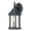 šۡ͢ʡ̤ѡWestinghouse 6783100 One-Light Exterior Wall Lantern%% Textured Black Finish on Cast Aluminum with Clear Beveled Glass Panels [¹