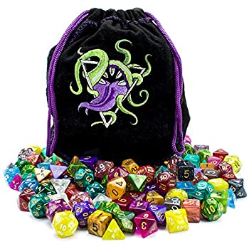šۡ͢ʡ̤ѡWiz Dice Bag of Devouring: 140 Polyhedral Dice in 20 Guar...