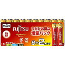 【中古】【輸入品・未使用】富士通 富士通 アルカリ単4 ハイパワー (8個+2個増量パック)LR03FH(8S+2)K