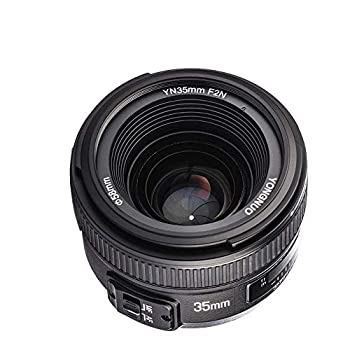 【中古】【輸入品・未使用】YONNUO YN35mm F2ニコンDSLRカメラ用レンズ1:2 AF / MF広角固定/プライムオートフォーカスレンズ
