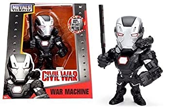 【中古】【輸入品 未使用】 ジェイダ Jada NEW MARVEL 039 S CAPTAIN AMERICA: CIVIL WAR MOVIE 6 Metal DieCast WAR MACHINE Action Figures By Toys 並行輸入品