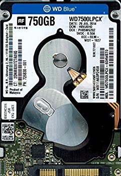 šۡ͢ʡ̤ѡWestern Digital WD7500LPCX-60HWST0 750GB DCM: HBVJBHO [¹...