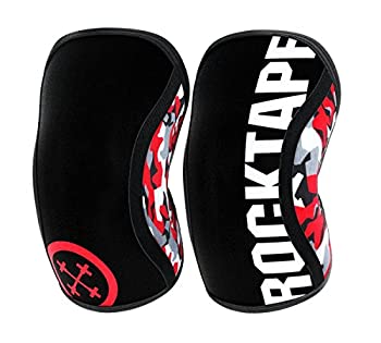 【中古】【輸入品・未使用】RockTape Assassins膝の袖???Choice 5?mm or 7?mm厚さ???サポートと圧縮forウエイトリフティングトレーニングRacing Running Cyclingパワーリフ