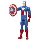 【中古】【輸入品 未使用】Marvel Avengers Assemble Titan Hero Series Captain America Figure カンマ 12-Inch 並行輸入品