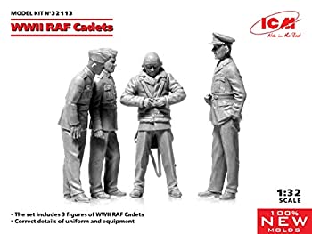 【中古】【輸入品・未使用】ICM 1/32 イギリス空軍 士官候補生 プラモデル 32113