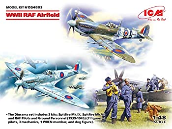 【中古】【輸入品・未使用】ICM 1/48 第二次世界大戦 イギリス空軍 飛行場 情景セット プラモデル DS4802【メーカー名】アイシーエム【メーカー型番】ICMDS4802【ブランド名】アイシーエム【商品説明】ICM 1/48 第二次世界大戦 イギリス空軍 飛行場 情景セット プラモデル DS4802当店では初期不良に限り、商品到着から7日間は返品を 受付けております。こちらは海外販売用に買取り致しました未使用品です。買取り致しました為、中古扱いとしております。他モールとの併売品の為、完売の際はご連絡致しますのでご了承下さい。速やかにご返金させて頂きます。ご注文からお届けまで1、ご注文⇒ご注文は24時間受け付けております。2、注文確認⇒ご注文後、当店から注文確認メールを送信します。3、配送⇒当店海外倉庫から取り寄せの場合は10〜30日程度でのお届けとなります。国内到着後、発送の際に通知にてご連絡致します。国内倉庫からの場合は3〜7日でのお届けとなります。　※離島、北海道、九州、沖縄は遅れる場合がございます。予めご了承下さい。お電話でのお問合せは少人数で運営の為受け付けておりませんので、メールにてお問合せお願い致します。営業時間　月〜金　10:00〜17:00お客様都合によるご注文後のキャンセル・返品はお受けしておりませんのでご了承下さい。