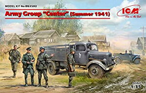 【中古】【輸入品・未使用】ICM 1/35 ドイツ中央軍集団 (1941年夏) セット プラモデル DS3502