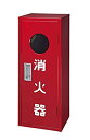 【中古】【輸入品・未使用】ヤマトプロテック 消火器格納箱 10型1本用窓有 IB1BOX 60x23.5x17cm 赤