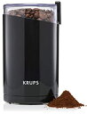 【中古】【輸入品 未使用】KRUPS F203 Electric Spice and Coffee Grinder with Stainless Steel Blades カンマ 3-Ounce カンマ Black 並行輸入品