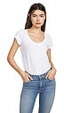 【中古】【輸入品・未使用】Velvet by Graham & SpencerレディースOriginals Scoopneck Tee カラー: ホワイト