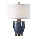 【中古】【輸入品・未使用】Uttermost Sylvaine テーブルランプ ブルーとグレー(2)