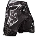 【中古】【輸入品・未使用】VENUM ファイトショーツ Gladiator 3.0(グラデイエーター 3.0)黒/白 (S)