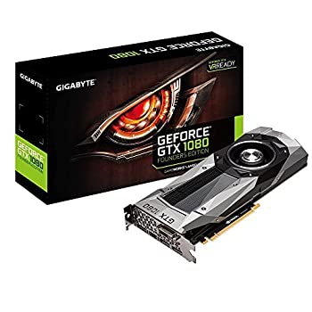 【中古】【輸入品・未使用】Gigabyte GeForce GTX 1080 Founders Edition Graphic Card GV-N1080D5X-8G..