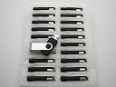 【中古】【輸入品・未使用】20 1GB Flash Drive - Bulk Pack - USB 2.0 1 GB Swivel Design Black [...