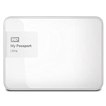 【中古】【輸入品・未使用】WD 1TB White My Passport Ultra Portable External Hard Drive - USB 3.0 - WDBGPU0010BWT-NESN [並行輸入品]