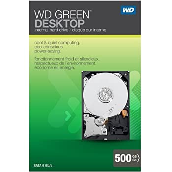 šۡ͢ʡ̤ѡWD Green Desktop 500GB SATA 6.0 GB/s 3.5-Inch Internal Desktop Hard Drive Retail Kit [¹͢]