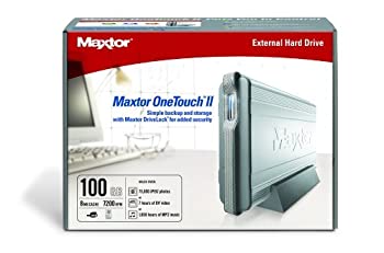 楽天スカイマーケットプラス【中古】【輸入品・未使用】Maxtor One Touch II 100 GB USB 2.0 External Hard Drive （E01E100） [並行輸入品]