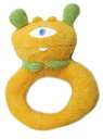 【中古】【輸入品・未使用】Angel Dear Ring Rattle%カンマ% Yellow Cyclops [並行輸入品]