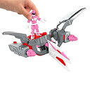 【中古】【輸入品・未使用】Fisher-Price Imaginext Power Rangers Pink Ranger & Pterodactyl Zord [並行輸入品]