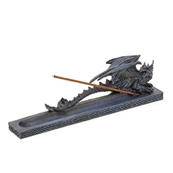 【中古】【輸入品・未使用】Gothic Dragon Incense Burner Figurine [並行輸入品]