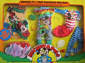 【中古】【輸入品・未使用】MICKEY & PALS Special 11-1/2%ダブルクォーテ% DOLL FASHIONS Gift Set w Accessories Fits Barbie%カンマ% Lindsey%カンマ% Young 'n Lovely & 11-1/2%ダフ