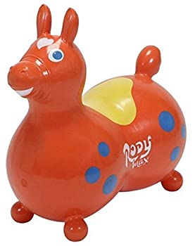 楽天スカイマーケットプラス【中古】【輸入品・未使用】GYMNIC 8005 Rody Horse Max％カンマ％ Orange Ride On [並行輸入品]