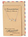 【中古】【輸入品・未使用】Quan Jewelry DNAネックレス 化学ギフト アセチルコリン ハンドメイドネックレス 女性用誕生日プレゼント 16~18インチ(4)