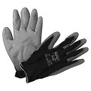 【中古】【輸入品・未使用】Ansell 11-600-10-BK HyFlex Lite Gloves%カンマ% Size 10%カンマ% Black/Gray (Pack of 12)