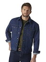 【中古】【輸入品・未使用】Wrangler 74145 Men's Western Unlined Denim Jacket%カンマ% Denim - XLT