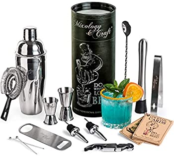 【中古】【輸入品・未使用】Eliteバーテンダーキット: 12-piece Barware Set for an Awesome Drink Mixing Experience???Get YourホームBartending Game On???バーSupplies