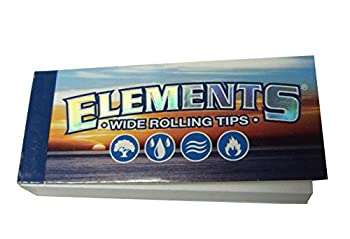 【中古】【輸入品・未使用】Elements Wide Rolling Tips エレメンツ ワイドチップ ローチ クラッチ 巻きタバコ用フィルター [並行輸入品]