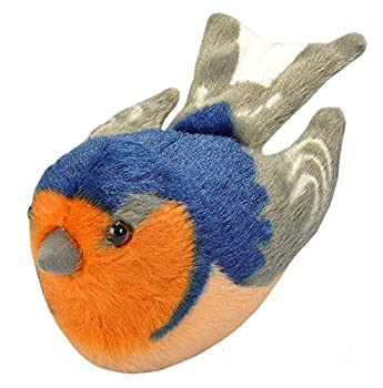 【中古】【輸入品・未使用】American Barn Swallow - Audubon Plush Bird (Authentic Bird Sound) by Wild Republic [並行輸入品]