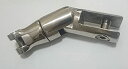 【中古】【輸入品・未使用】MarineNow 316 ステンレススチール 多方向ダブルアンカー スイベルコネクター (3/8インチ - 1/2インチ)
