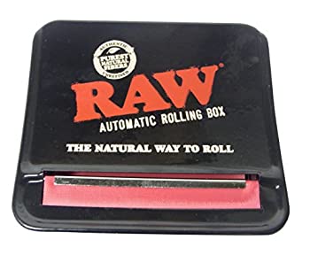 【中古】【輸入品・未使用】RAW AUTOMATIC ROLLING BOX 70mm ロウ オートマチックローリングボックス レギュラーサイズ用 タバコ ローラー ローリングマシン [並行輸入品]