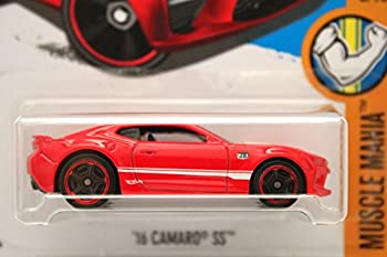 【中古】【輸入品・未使用】ホットウィール 2016 #129 `16 カマロ SS Hennessey Red [並行輸入品]