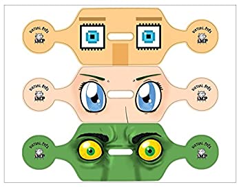 yÁzyAiEgpzPS4 VR Headset Virtual Eyes Sticker Kit: Anime Edition (PS4) (AŁj