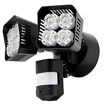 【中古】【輸入品 未使用】Upgraded SANSI LED Security Motion Sensor Outdoor Lights カンマ 36W (250W Incandescent Equivalent) 3600lm カンマ 5000K Daylight カンマ Dusk t