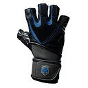 【中古】【輸入品・未使用】Harbinger Pro リストラップ トレーニンググローブ Tech Gel-Padded Leather Palm (M(19~20.3cm)) [並行輸入品]