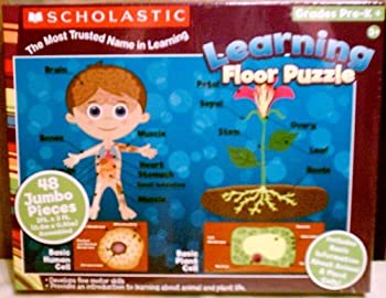 【中古】【輸入品・未使用】Scholastic Basic Human Cell Basic Plant Cell Floor Puzzle [並行輸入品]