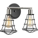 【中古】【輸入品・未使用】Progress Lighting P300029-143 ゲージ 2ライトバス アンティークブロンズ