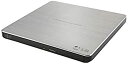 【中古】【輸入品 未使用】LG Electronics 8X USB 2.0 Super Multi Ultra Slim Portable DVD Rewriter External Drive with M-DISC Support for PC and Mac カンマ Silver (G