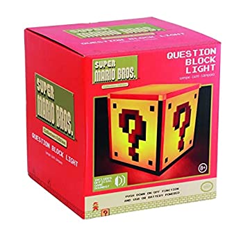 【中古】【輸入品・未使用】Paladone Super Mario Question Block Night Light [並行輸入品]