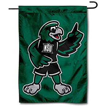 yÁzyAiEgpzNortheasternRiverhawks Rowdy the Riverhawk Garden Flag