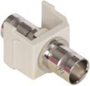 【中古】【輸入品・未使用】Hubbell SFBOW 1 Port SFBW10 Snap-Fit Coupler with Keystone Jack%カンマ% Office White [並行輸入品]